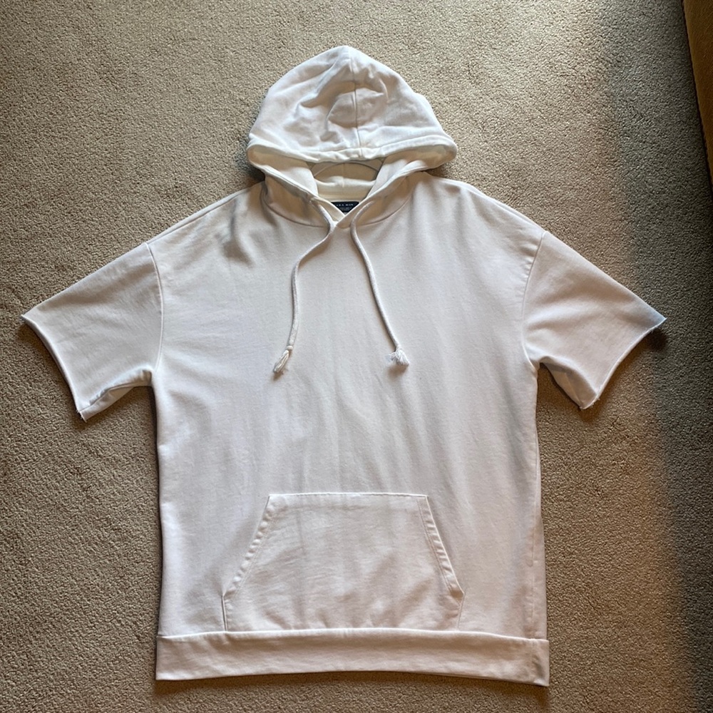 Zara Men’s Short Sleeve Hoodie
